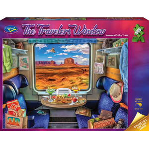 Holdson - 1000 Piece - Travelers Window - Monument Valley Train