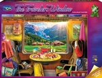 Holdson - 1000 Piece - Travelers Window - Switzerland Train Ride-jigsaws-The Games Shop