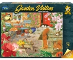Holdson - 1000 Piece - Garden Visitor - Squirrels on the Patio-jigsaws-The Games Shop