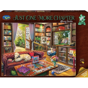 HOLDSON - 1000 PIECE - JUST ONE MORE CHAPTER - LIBRARY GARDEN