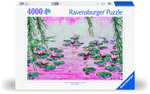 Ravensburger - 4000 Piece - Bergonzoli Pink Water Lillies-jigsaws-The Games Shop