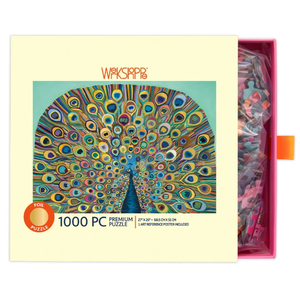 WerkShoppe - 1000 Piece Gold Foil - Peacock
