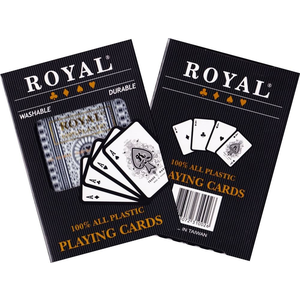Playing Cards - Single Deck 100%  Plastic
