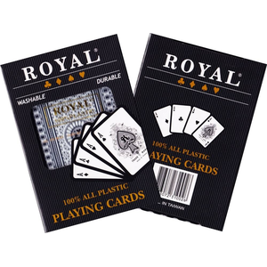 Playing Cards - Single Deck 100%  Plastic