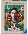 Ravensburger - 500 Piece - Frida Kahlo, Blooming Fantasy-jigsaws-The Games Shop