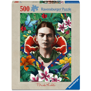 Ravensburger - 500 Piece - Frida Kahlo, Blooming Fantasy