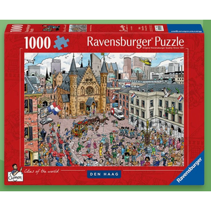 Ravensburger - 1000 Piece - Fleroux, Cities of the World Den Haag