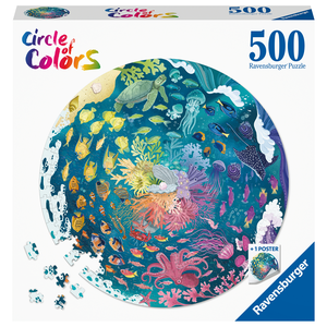 Ravensburger - 500 Piece - Circle of Colours Ocean