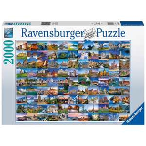Ravensburger - 2000 Piece - 99 Places in Europe