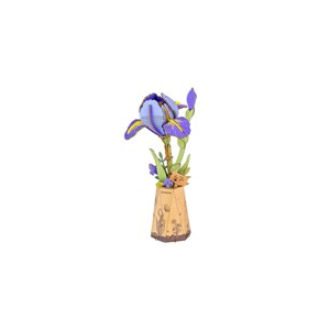 Wooden Bloom Kit - Purple Iris