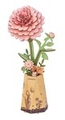 Wooden Bloom Kit - Pink Dahlia-construction-models-craft-The Games Shop