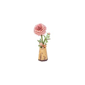 Wooden Bloom Kit - Pink Dahlia
