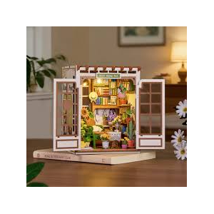 DIY BOOKENDS - SECRET BLOOMY NOOK
