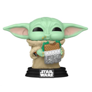 POP VINYL- STAR WARS - THE MANDALORIAN- GROGU WITH FOOD (SANDWICH)