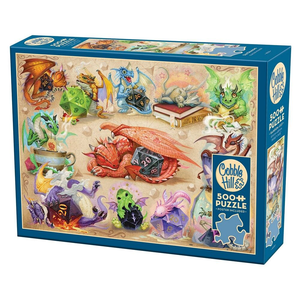 Cobble Hill - 500 Piece - D20 Dragons