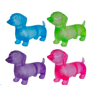 Smooshos - Super Squeeze Glow in the Dark Dachshund 