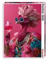 Piatnik - 1000 Piece - Pink Birdie-jigsaws-The Games Shop
