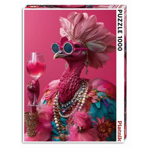Piatnik - 1000 Piece - Pink Birdie