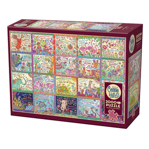 Cobble Hill - 2000 Piece - Happy Thoughts