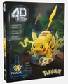 4D Build - Pokemon Pikachu-construction-models-craft-The Games Shop