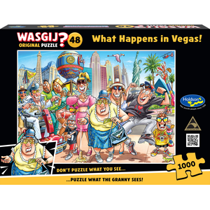 Wasgij - Original #48 - What Happens in Vegas!