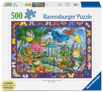Ravensburger - 500 Piece Large - Butterfly Centre-jigsaws-The Games Shop