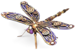 Metal Earth - Steampunk Dragonfly-construction-models-craft-The Games Shop