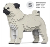 Jekca - Small Beige Pug-construction-models-craft-The Games Shop