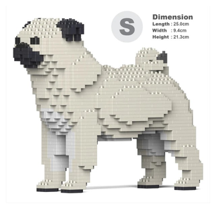 Jekca - Small Beige Pug