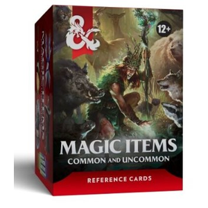 Dungeons & Dragons - Reference Cards - Magic Items Common & Uncommon