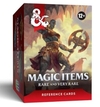 Dungeons & Dragons - Reference Cards - Magic Items Rare & Very Rare-gaming-The Games Shop