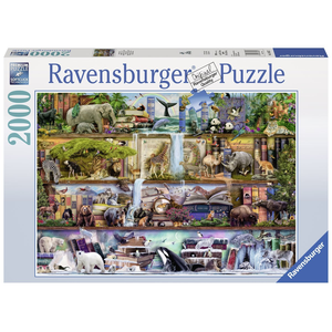 2000 ravensburger shelves kingdom wild piece puzzle stewart 2000pc games jigsaws collectables puzzles australia card roll enlarge zoom