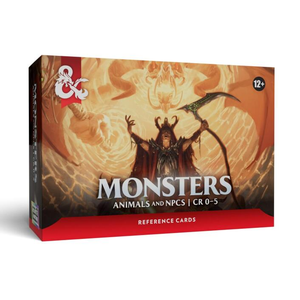 Dungeons & Dragons - Reference Cards - Monsters Animals & NPC's 0-5