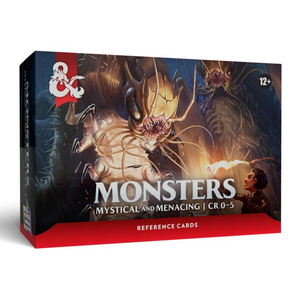 Dungeons & Dragons - Reference Cards - Monsters Mystical & Manacing CR 0-5