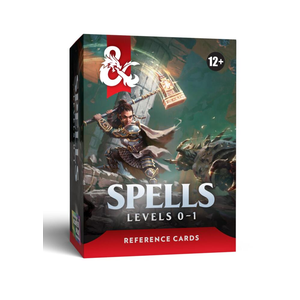Dungeons & Dragons - Reference Cards - Spells Levels 0-1