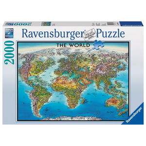 Ravensburger - 2000 piece - The World Map