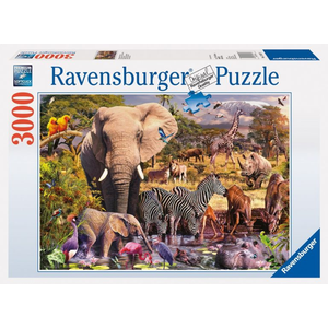 Ravensburger - 3000 piece - African Animal World