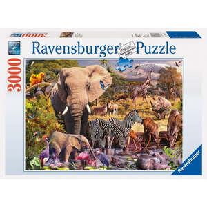 Ravensburger - 3000 piece - African Animal World