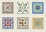 Puzzle Magnet - Vintage Flora Tile 6 Pack