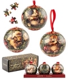 Christmas Puzzle Ornament - Kitty Angel Set of 3-jigsaws-The Games Shop