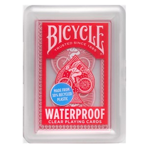 Bicycle Playing Cards - Single Deck - Waterproof Clear 