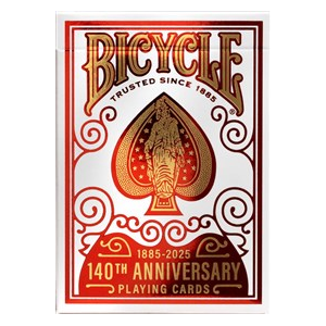 Bicycle Playing Cards - Single Deck - Metalluxe 140th Anniversary