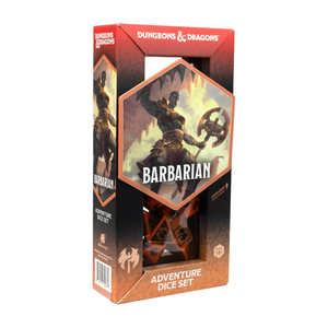 Sirius Dice - D&D Adventure - Barbarian Orange
