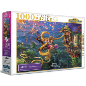 Harlington - 1000 Piece Kinkade - Disney Tangled up in Love
