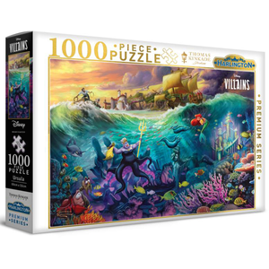 Harlington - 1000 Piece Kinkade - Disney Ursula