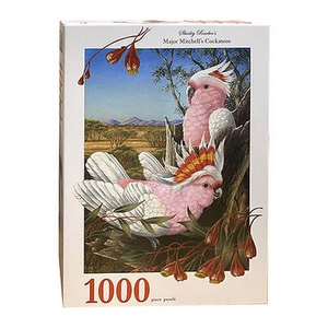 Shirley Barber - 1000 Piece - Major Mitchell's Cockatoo