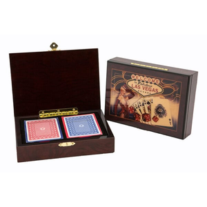 Card Box - Las Vegas design with Cards