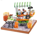 DIY Travel Street Series - Aromatic Coffee Cart-construction-models-craft-The Games Shop
