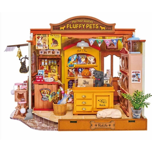 DIY Mini House - Fluffy Friends Store 