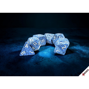 Chessex Dice - Polyhedral Set (7) - Speckled - Ocean Stone